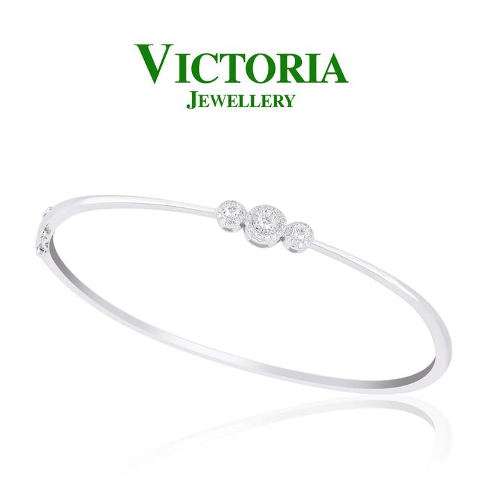 Gambar Gelang Berlian VBG720465 Victoria Jewellery dari Victoria Jewellery Online Kota Administrasi Jakarta Selatan Tokopedia