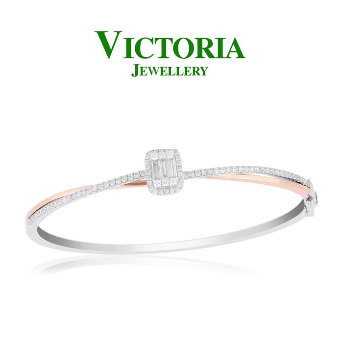 Gambar Gelang Berlian Baugette VBG716567 Victoria Jewellery dari Victoria Jewellery Online Kota Administrasi Jakarta Selatan Tokopedia