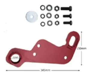 SUZUKI JIMNY JB74 TOWING DEPAN SEBELAH KIRI