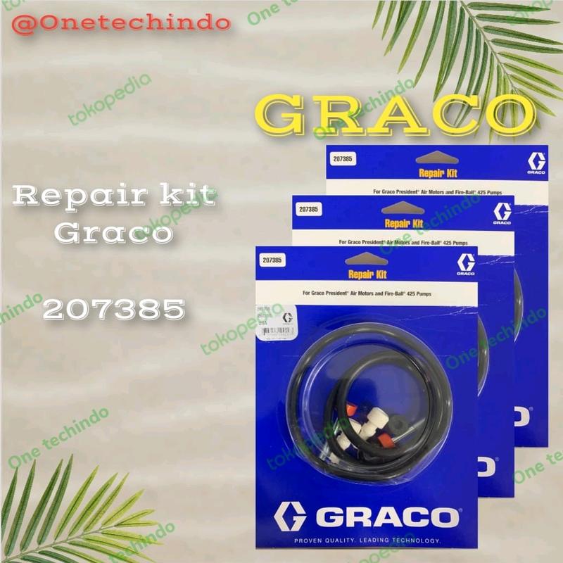 ORIGINAL !! GRACO REPAIR KIT PUMP PN 207385 GREASE 425 - Shop | Tokopedia