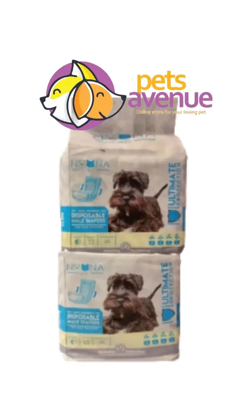 Popok pampers anjing kucing jantan - Noona diapers male dog - for dog & cat 4