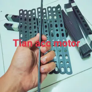 PLAT BESI BOLONG TEBAL 3MM BREKET SPAKBOR BREKET LAMPU TEMBAK DLL