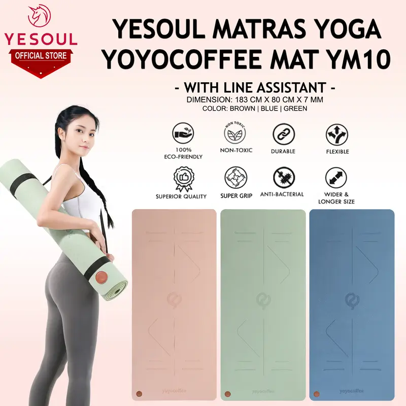 Yesoul Matras Yoga Cover YM10 - Matras Yoga 0