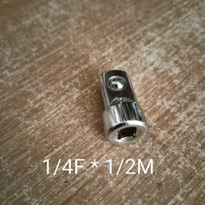 adaptor mata sock 1/4 f x 1/2 m