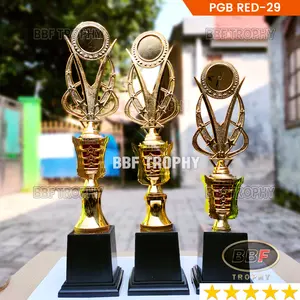 Piala Set Untuk Juara 1-2-3 Model PGB RED-29