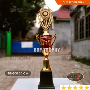 Piala Satuan Model CUP RED Trophy Lomba Kejuaraan