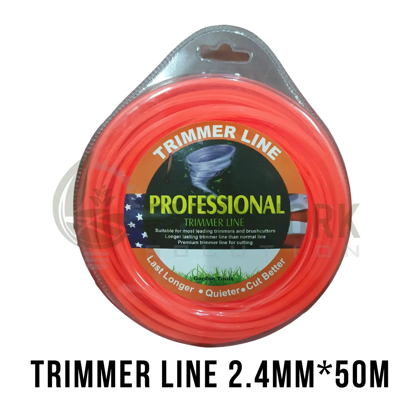 Nylon Trimmer Line 50m / Tali Senar Mesin Potong Rumput