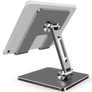 Dudukan Hp Tablet Ipad Pro Stand Holder Meja Kasir Alumunium