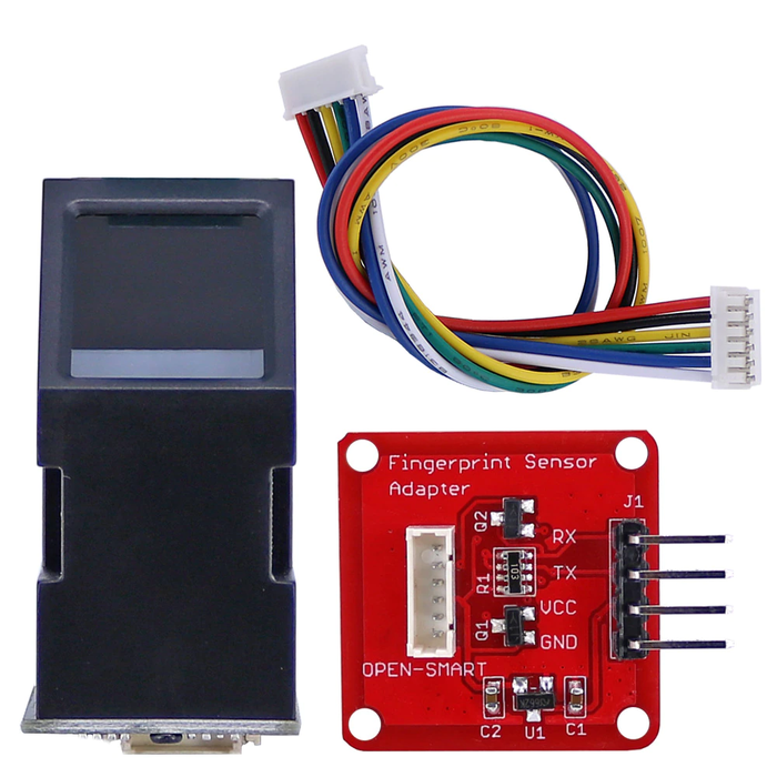 Jual Serial Fingerprint Recognition Sensor Module TTL for Arduino - Kab ...