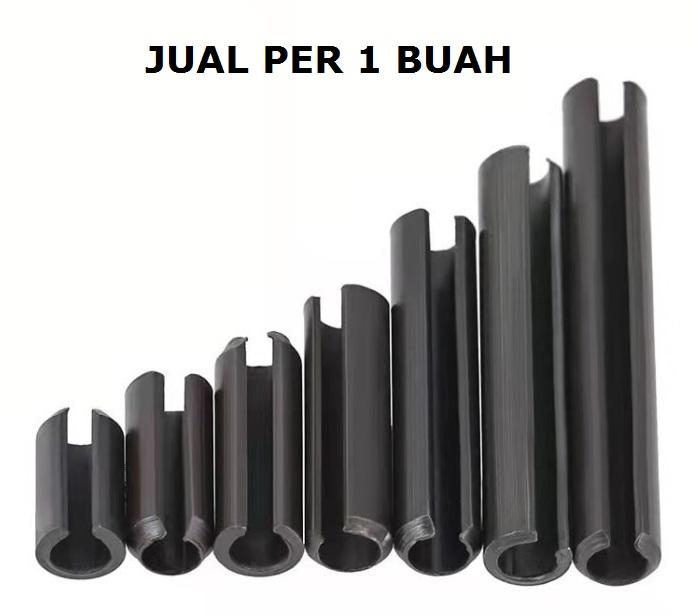 Alat Roling Pin Jual Roll Pin 12 mm x 60 mm C Pin Belah Baja Hitam Dowel Pins Sellock ...