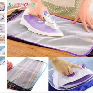 Alas Setrika Pakaian Heat Cover Iron Pelindung Baju Tobi Laundry Bag alas gosokan