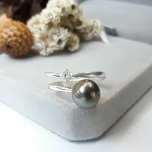 Mutiara Lombok Aslik | Cincin perak asli mutiara air laut asli
