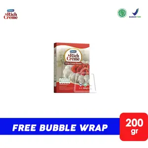 Whip Cream Bubuk Rich Creme / Whipping Cream Powder (200gr)