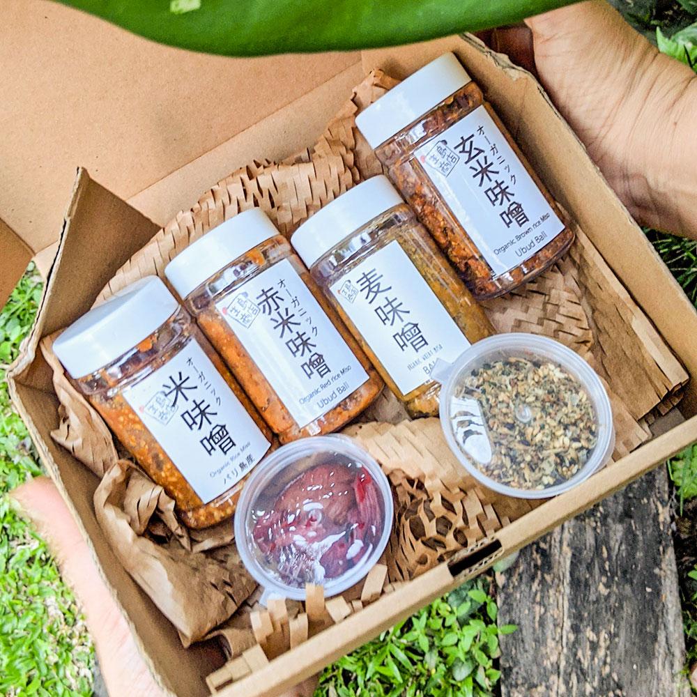 Icip Set | Paket Coba Miso, Furikake & Umeboshi