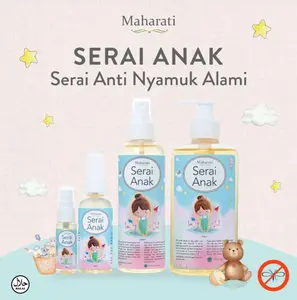 maharati serai anak 470ml anti nyamuk mosquito repellent lemongrass Serai Anak Anti Nyamuk