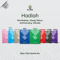 Gambar AL Ansa Quran Hafazan Perkata Latin Gratis Custom Nama - A5 Kotak - Biru, REGULER dari Al Ansa Store Kab. Bantul 2 Tokopedia