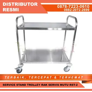 Service Stand Trolley Rak Servis Mutu RST-2 / Trolly pengantar makanan