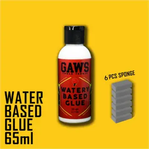 WBG GAWS 60ml - Water Based Glue Lem Air Karet Bet Tenis Meja