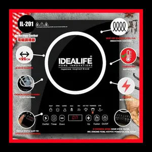 IDEALIFE Induction Cooker- Kompor Listrik Induksi 1 Tungku-IL-201