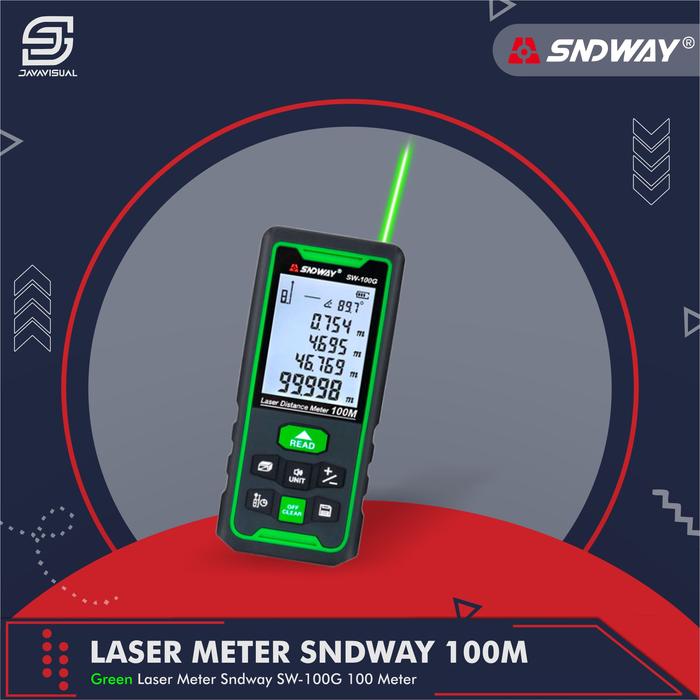 Jual SNDWAY Green Laser Distance SW-100G Hijau 100 Meter - Kota ...