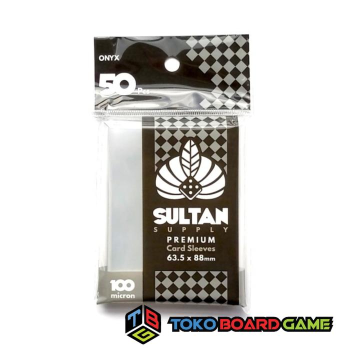 Gambar Sultan Supply Premium Standard MTG 63.5x88 mm ( Onyx ) Card Sleeves dari TokoBoardGame Kota Administrasi Jakarta Utara Tokopedia