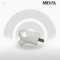 Gambar Meval Steker Arde Kepala Kabel model Bulat Gagang - Putih WUO-P16 dari MEVAL ID Kota Tangerang 2 Tokopedia