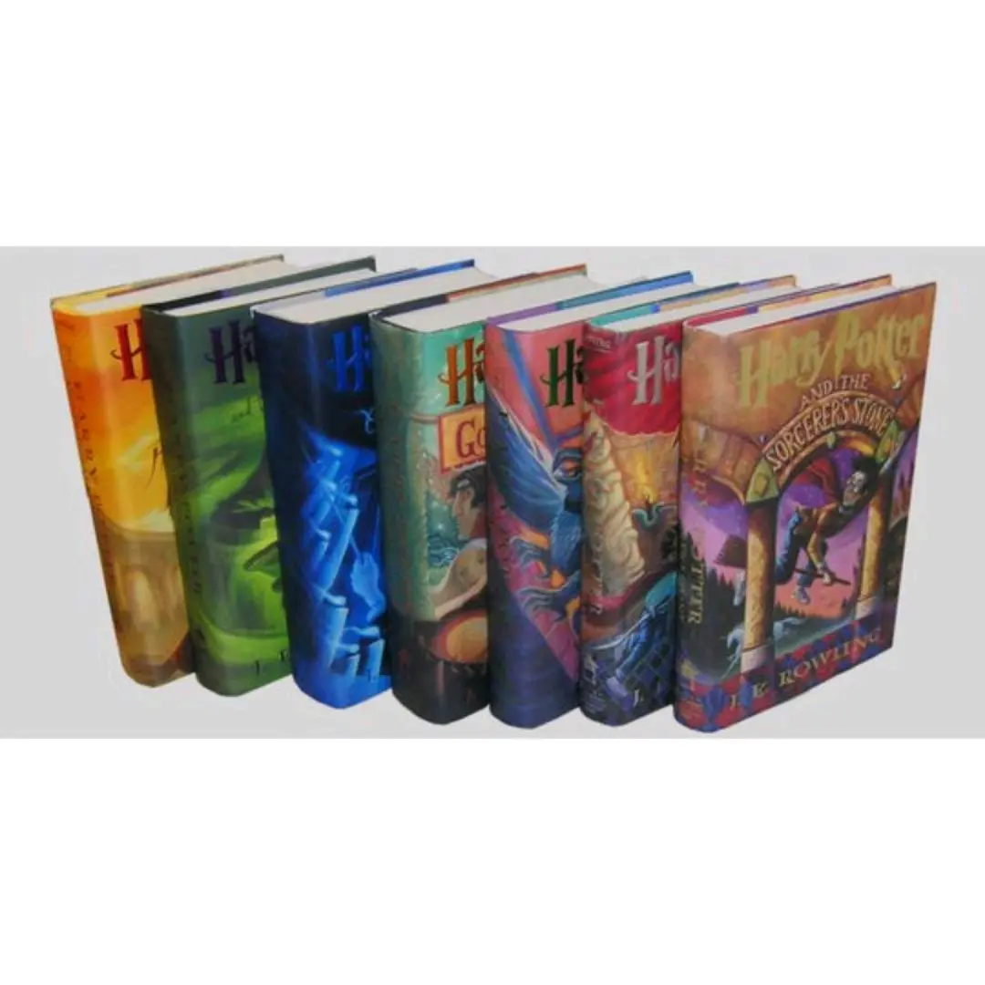 Harry Potter (7 book series) by JK Rowling ( English & indonesa ) sorcerer's