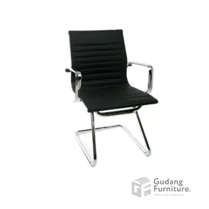 Kursi Hadap Kursi Tamu Kantor Kursi Kerja Tanpa Roda Fantoni Indiana E
