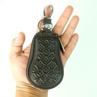 Gambar Sendy Leather Gantungan Kunci Mobil Key Chain Tempat STNK Remote - Hitam dari Sendy Leather Kab. Sidoarjo 5 Tokopedia