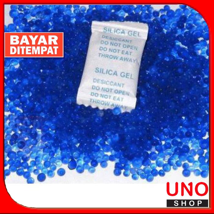 Gambar Silica Gel Blue untuk Mengurangi Kelembaban dari UnO Shop Ofc Kota Malang Tokopedia