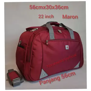 Tas Pakaian Travel Bag Polo Interclub 56x30x36 ukuran besar 100%ori