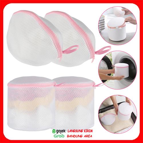 Laundry Bra Washing Bag Jaring Net Kantong Cuci Underwear Bra KaosKaki ...