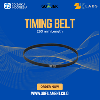 Gambar ZKLabs Closed Loop Timing Belt GT2 6mm Wide 260 mm Long dari 3D Zaiku Indonesia Kota Administrasi Jakarta Barat 1 Tokopedia