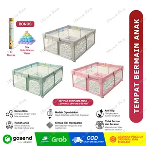 PLAYPEN FREE PLAYMAT DAN BOLA PLAY MATT PLAYMATT PLAY MAT FENCE PAGAR