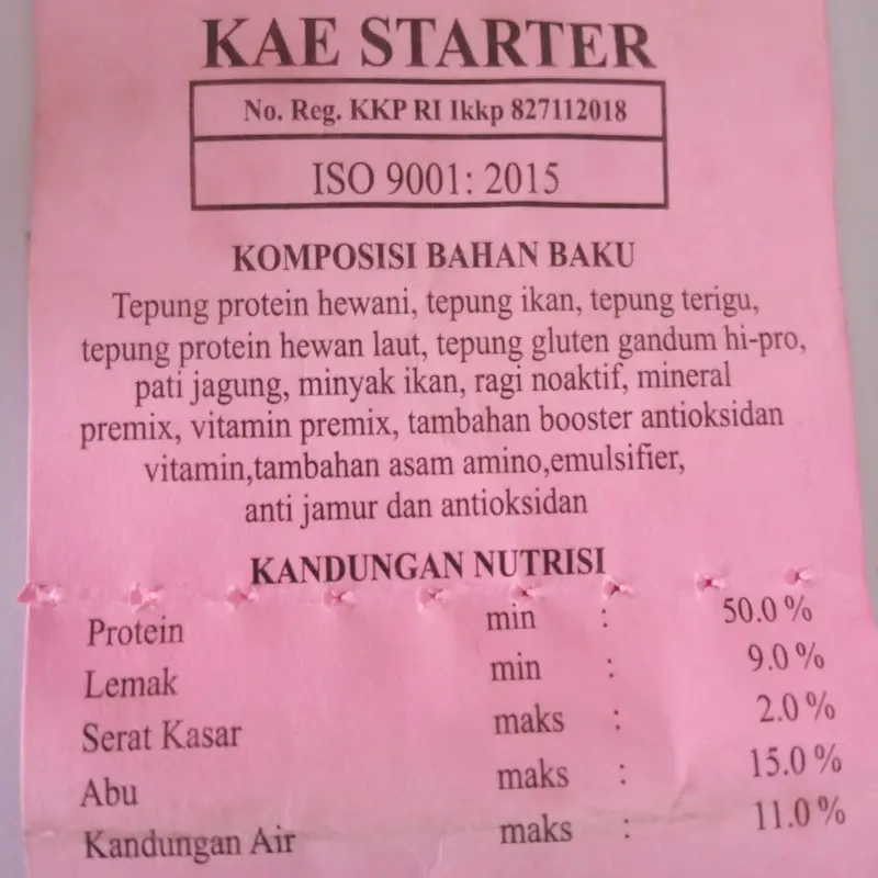 pelet apung KAE pelet ikan koi pakan ikan hias 2