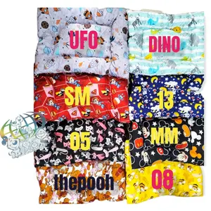 Cat Bed Matras Bantal Tidur Kasur Motif Anjing Kucing Silikon SP 45x35