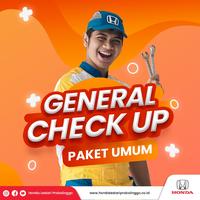 Gambar PROMO PAKET UMUM GENERAL CHECK UP dari Honda Lestari Probolinggo Kota Probolinggo 1 Tokopedia