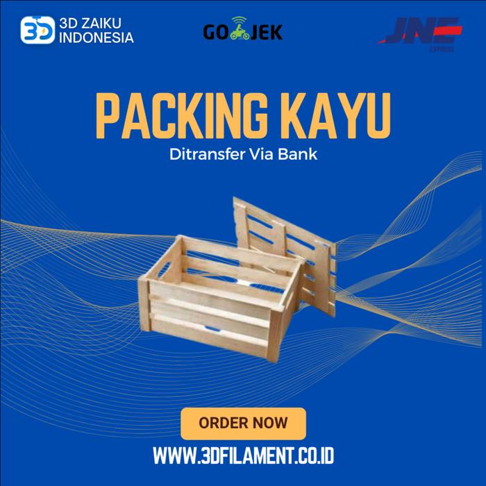 Gambar Link Khusus Add On Packing Kayu untuk Pengiriman JNE dari 3D Zaiku Indonesia Kota Administrasi Jakarta Barat Tokopedia