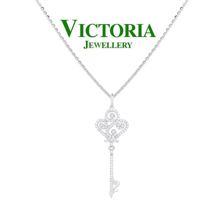 Gambar Liontin Berlian Kunci VPD702577 Victoria Jewellery dari Victoria Jewellery Online Kota Administrasi Jakarta Selatan Tokopedia