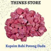 Gambar PORK KAPSIM CUT DADU - KAPSIM UKURAN DADU - BABI BALI - Kap.Bawah Dadu dari ThinksStore Tangerang Kota Tangerang 1 Tokopedia