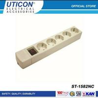 Gambar Stop Kontak 5 Lubang + Saklar Uticon ST-1582NC dari Voltadigital12 Kota Yogyakarta 2 Tokopedia