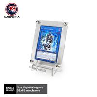 Gambar Yugioh/Vanguard Acrylic Display Frame - Standing Kartu Akrilik -Bening dari Carpentia Indonesia Kota Tangerang Selatan 1 Tokopedia