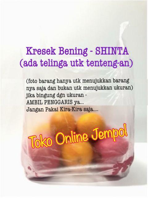 Gambar 15 x 32 Kresek Bening Transparant Kantong SHINTA Clear plastik TP251SH dari Toko Online Jempol Kota Administrasi Jakarta Pusat Tokopedia