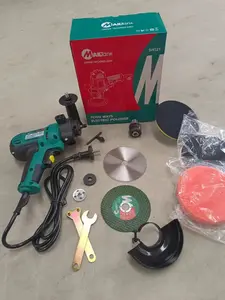 mesin poles Super SET / mesin Polisher gergaji potong besi Bor