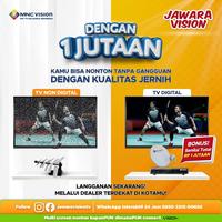 Gambar paket pemasangan parabola mini mnc vision jawara free tv nasional dari satelit parabola depok Kota Depok 1 Tokopedia
