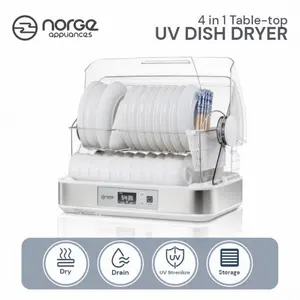 NORGE 4 IN 1 TABLE TOP UV DISH DRYER / STERIL BOTOL PIRING STERILIZER