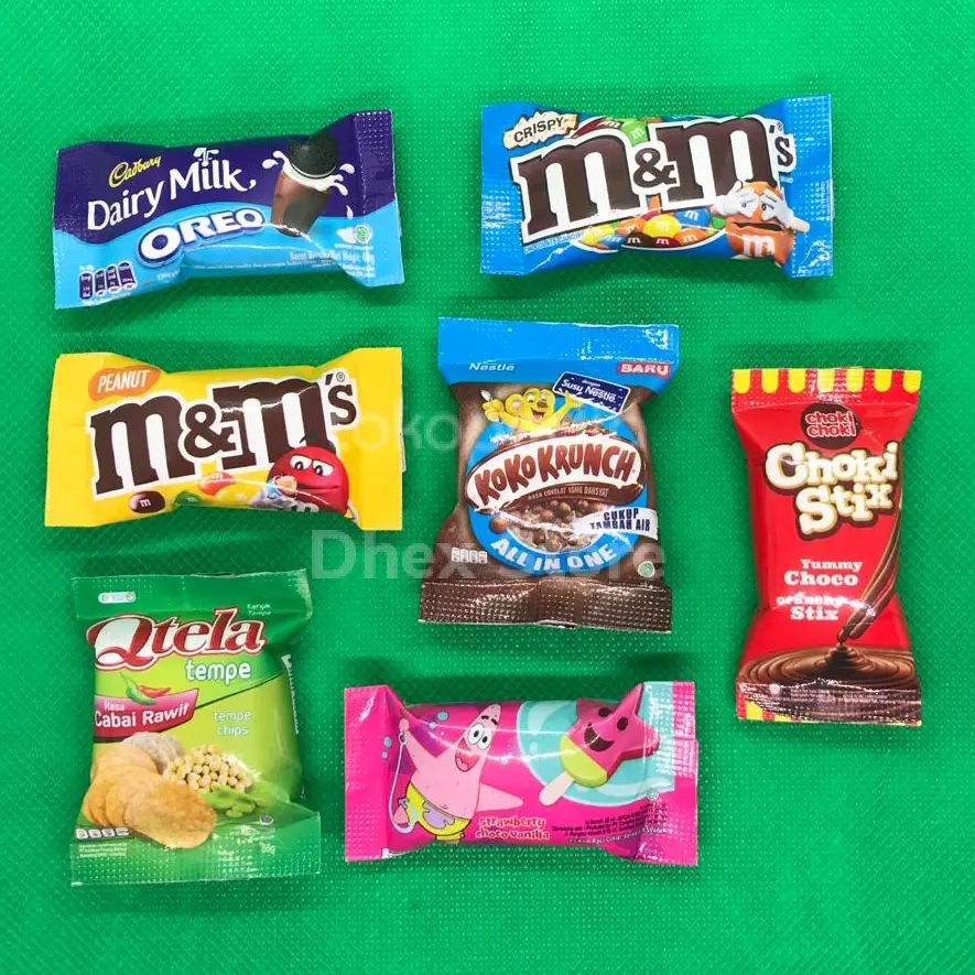 Magnet Kulkas Tempelan Magnet bentuk Snack Mini