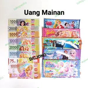 Mainan Uang Kertas Karakter / Money Toys