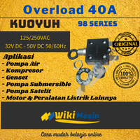 Gambar Overload 40A Kuoyuh 98 series Circuit Breaker Push Button dari Overload Wikimesin Kab. Tangerang 3 Tokopedia