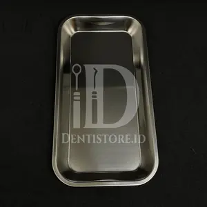 Dental Tray Stainless Steel Surgical Nampan Baki Instrumen Alat Gigi